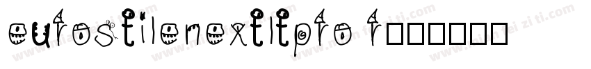 eurostilenextltpro r字体转换